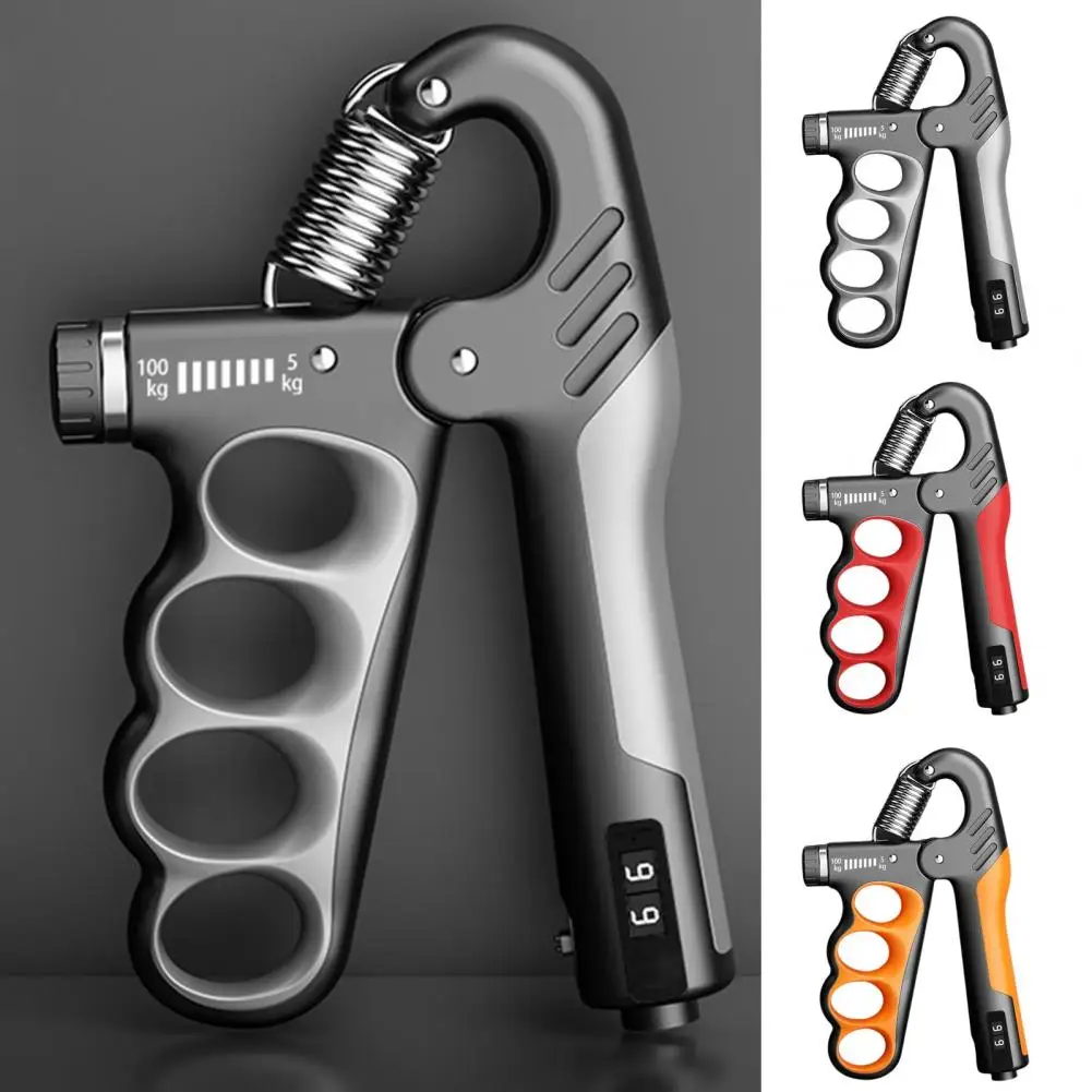 Hand Strengthener with Counter Adjustable Hand Grip Strength Trainer for Men Women Mechanical Forearm Exerciser with for Grip