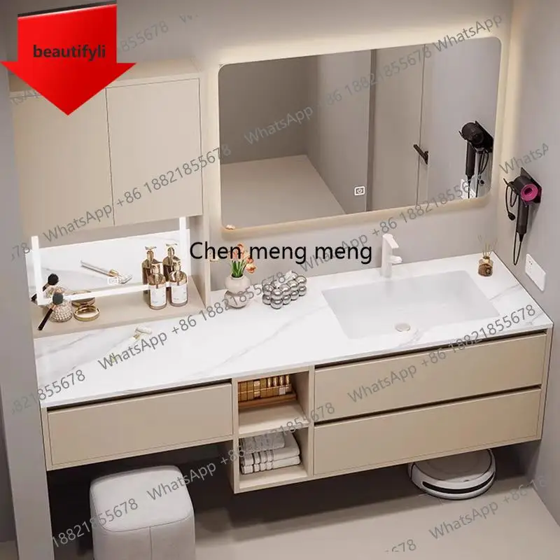 

A50 Элегантный шкаф для ванной комнаты с зеркалом, органайзер, тумба для парфюмерии, гаджетов и хранения, мебель для дома