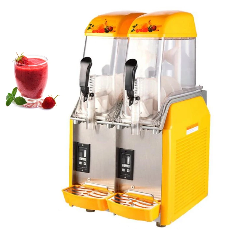 

110V 220V Electric Snow Melting Machine 12L Smoothie Machine Commerical Slush Machine Cold Drink Maker