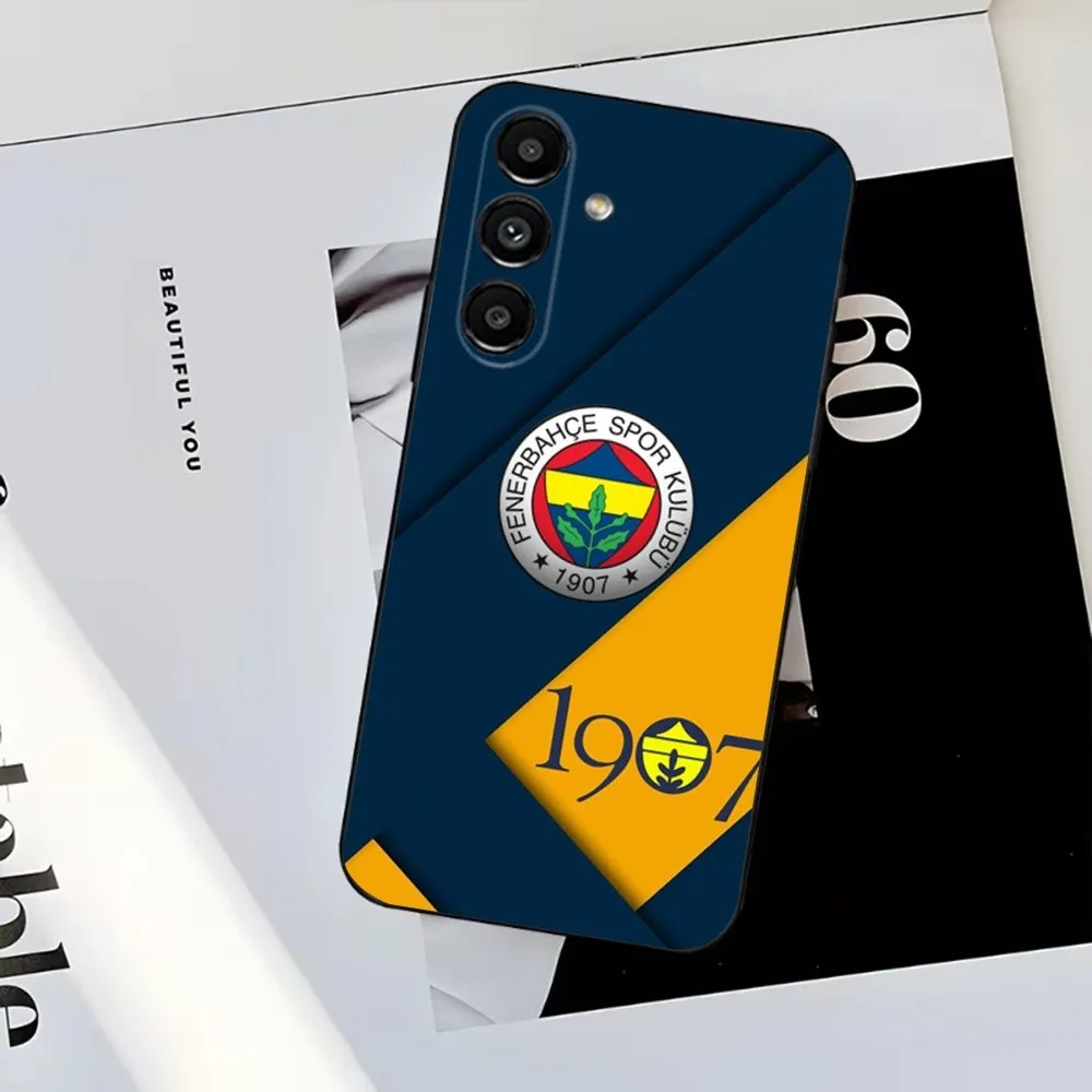 Football F-Fenerbahce  Phone Case For Samsung S25,S24,S23,S22,S21,S20,S10,Ultra,Plus,Lite,FE,Soft Silicone Black Cover