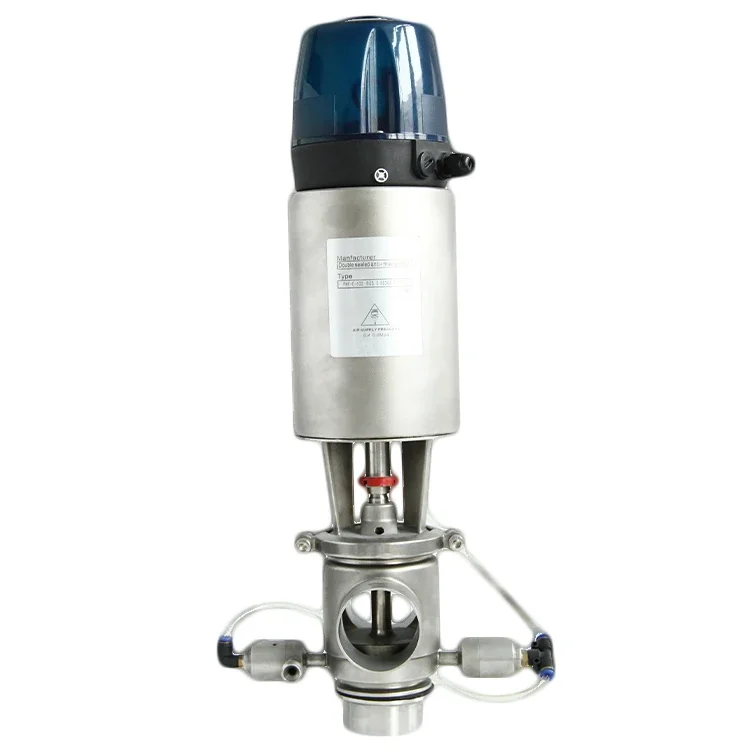 SUNTHAI Sanitary Mix Proof Valves Double Seal Anti-mixing Valve For Food Dairy Processing