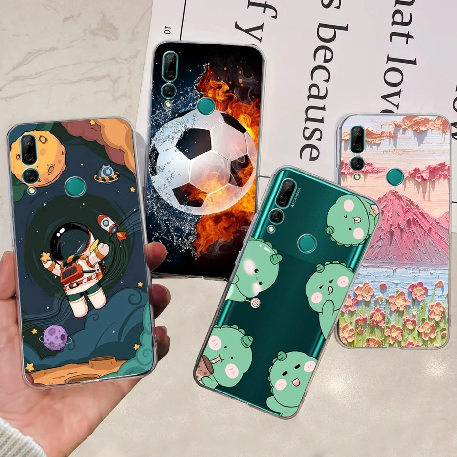 For Huawei Y9 Prime 2019 Case Cute Painted Cover Clear Silicone Phone Case For Huawei Y9s Y 9 Prime 2019 Y92019 Soft Fundas Capa image 6