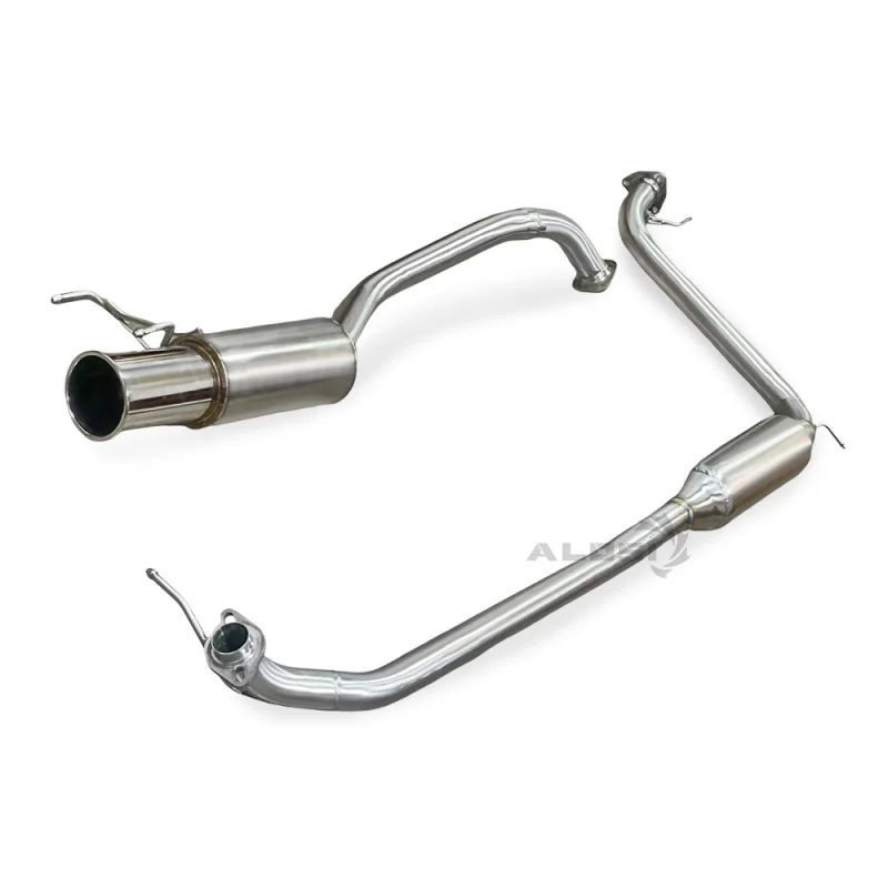 Alta gama usada para Honda Jazz GE/GP1 1,5 2008-2013 escape de alto rendimiento JDM escape coche deportivo onda de sonido