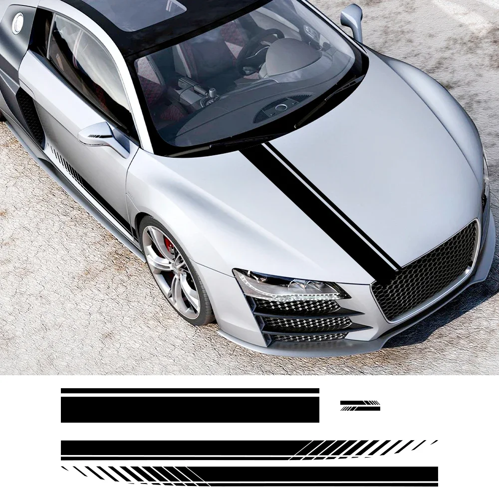 Car Stickers Side Door Bonnet Rearview Mirror Decals for Audi BMW Mercedes Ford VW Toyota Nissan Kia Renault Hyundai Skoda Dacia