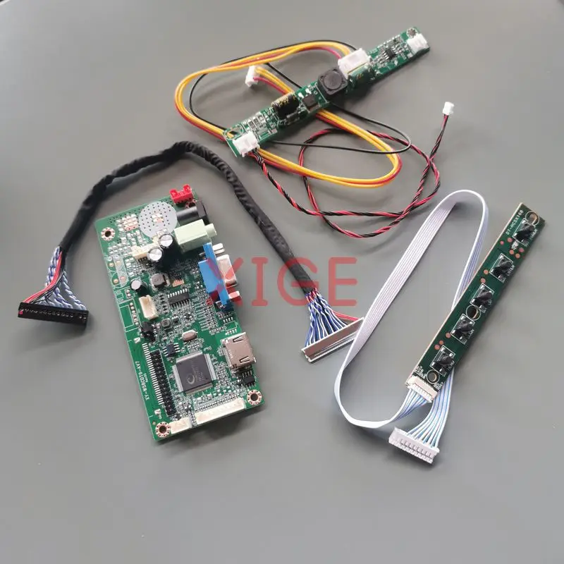 For M236HGE M236HFE M236HGK M238HCJ LCD Panel Controller Drive Board Kit LVDS 30 Pin 1920*1080 Display Matrix VGA+HDMI 1920x1080
