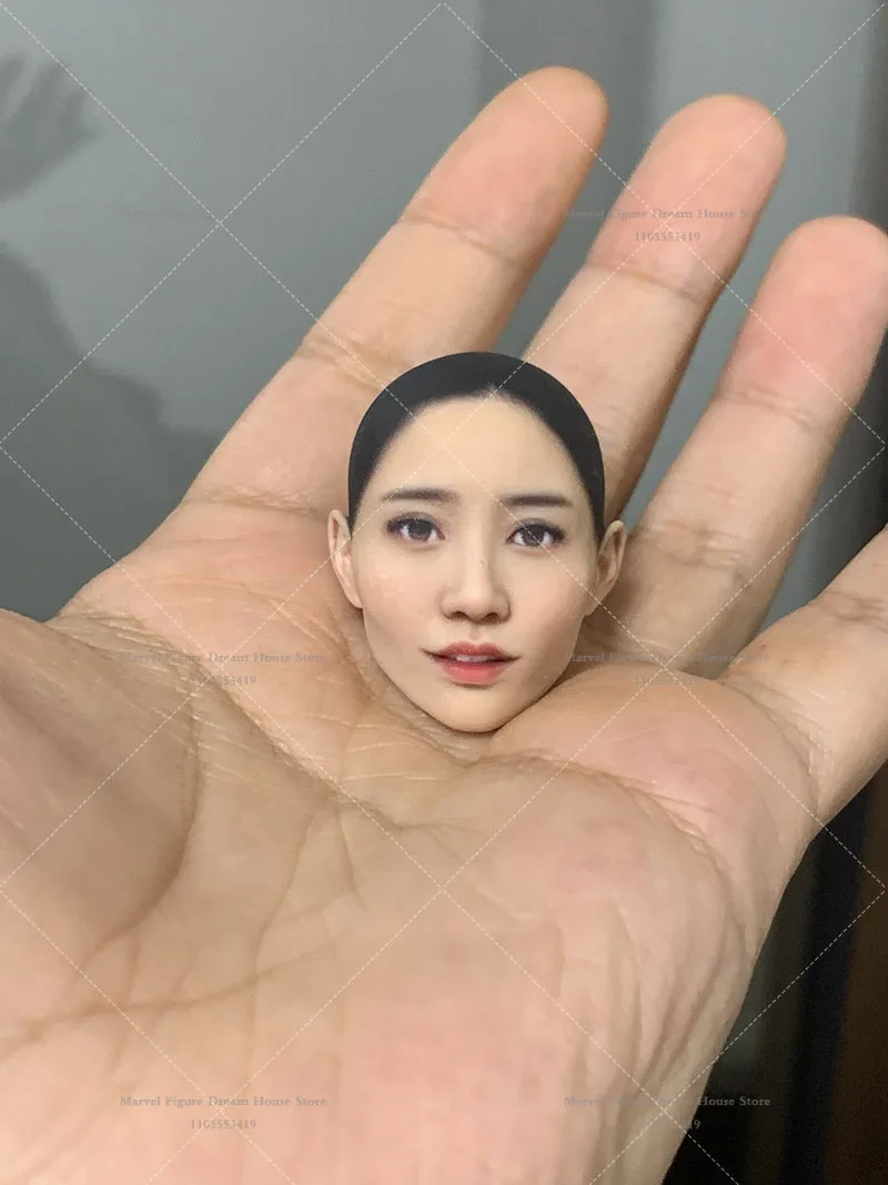 

1/6 1/12 Scale Painted Resin Model Japanese Actors Saika Kawakita Beauty Girl Head Sculpture for 12'' 6'' Female Action Figure