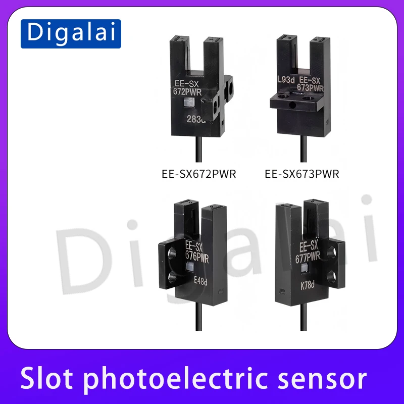 مستشعر على شكل حرف U EE-SX670PWR EE-SX671PWR EE-SX672PWR EE-SX673 EE-SX674EE-SX675 EE-SX676 EE-SX677PWR