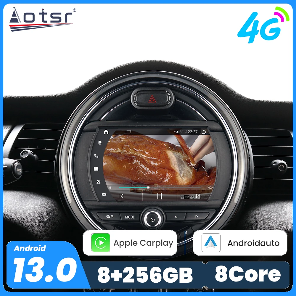 7'' Android 13 for BMW New MINI 2019-2022 Original Car Screen Replacement Machine EVO NBT Navigation Apple Carplay Car Radio GPS