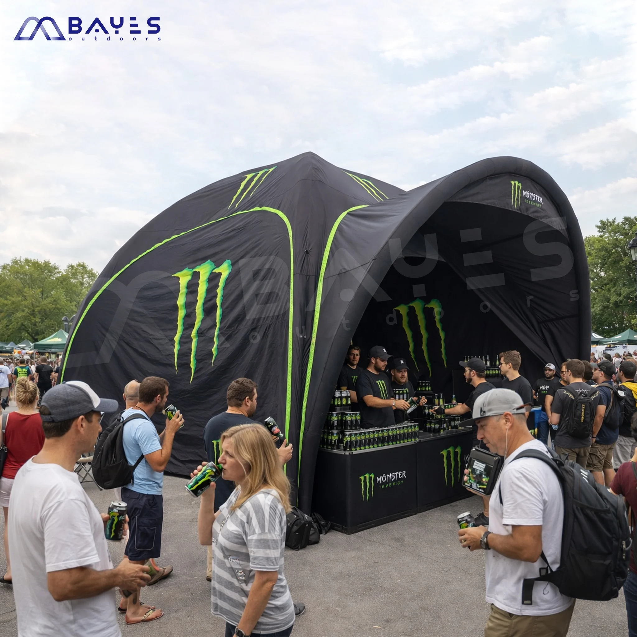 

Custom Logo Portable Inflatable Tent Air Dome Canopy Gazebo Pop Up Trade Show Tents For Events Party Advertising