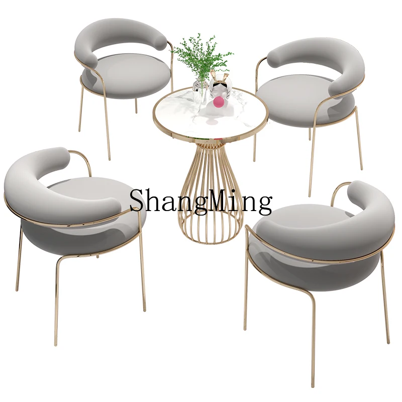 FG  good-looking Bar Qingba Cafe Shop Book Bar Sofa Card Seat Sales Department Negotiates Table and Chair Combination