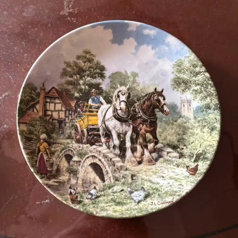 The complete set of the era farm life series, the reward plate