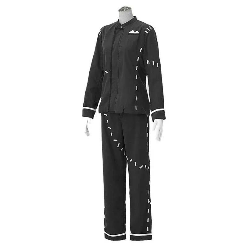 مجموعة أزياء تنكرية للعبة الهوية على شكل حرف V أزياء الناجي المحنط إيسوب كارل أزياء أصلية لحفلات الجلد ملابس لعب الأدوار التأثيرية