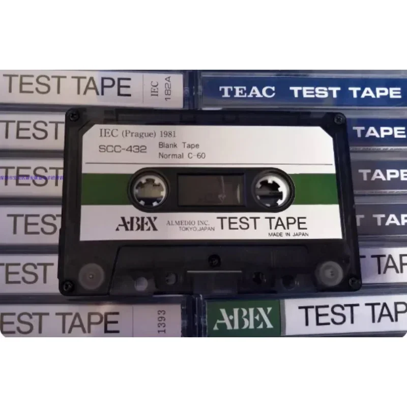 

Подлинный для ABEX SCC-432 TEST TAPE