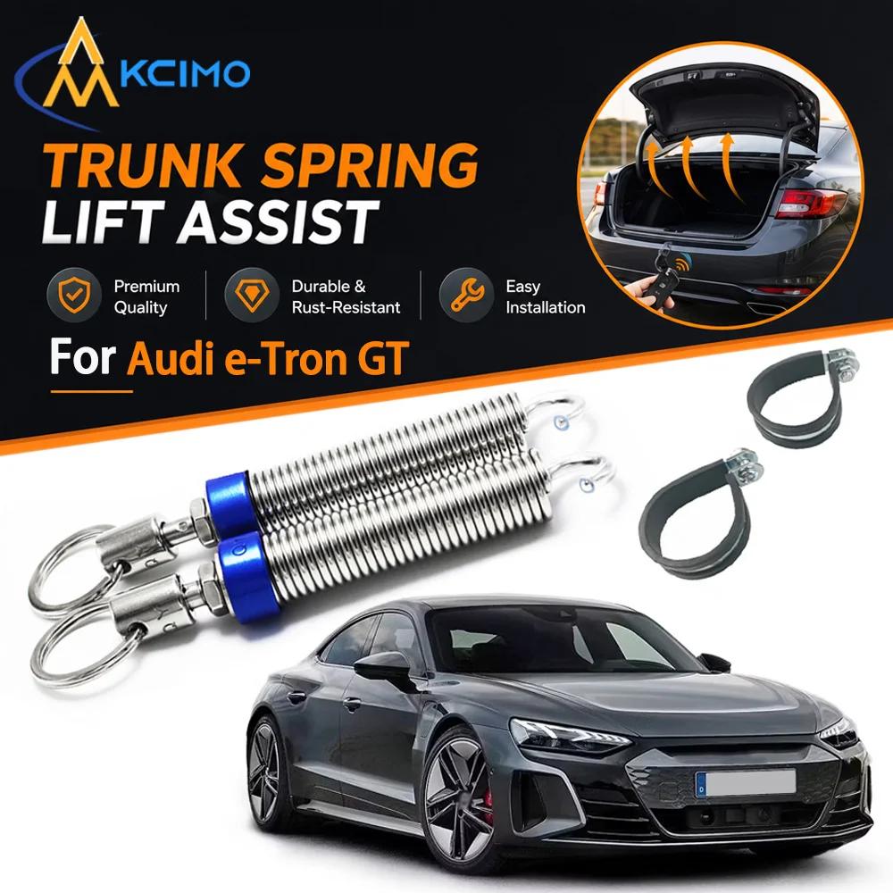 Kcimo Car Boot Trunk Automatic Opening Spring Kit Adjustable Tension Lifting Device For Audi e-Tron GT Rear Trunk Lid Accessory