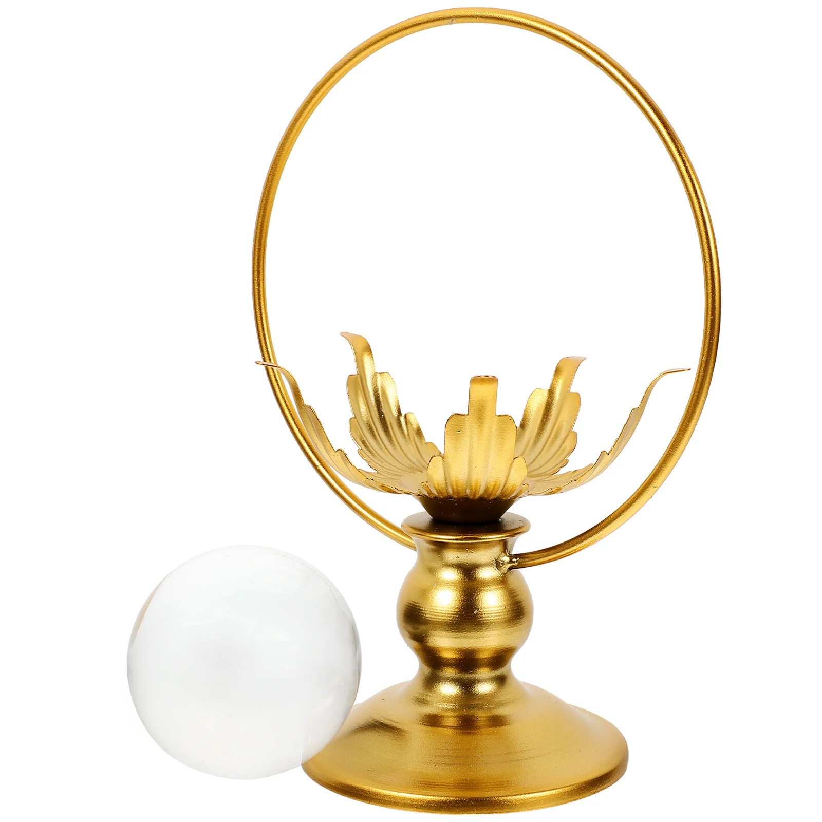 

Crystal Ball Decoration Modern Elegant Home Office Desktop Ornament Sphere With Stand Gift Tabletop Decorative Novelty