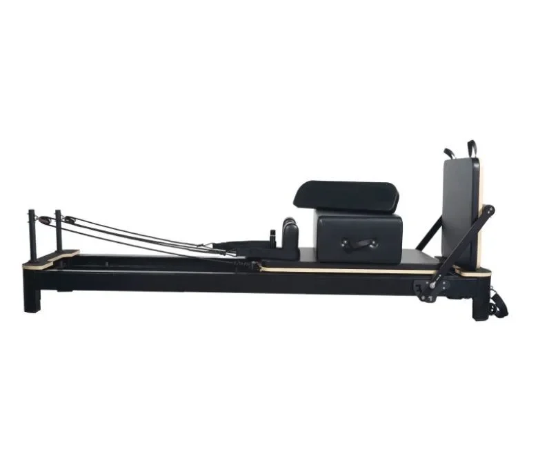 white black gym equipment commercial portable studio alloy core bed aluminum reformer pilates