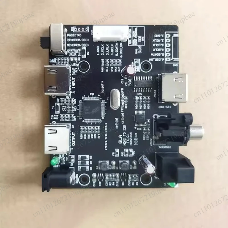 HDMI Audio Extractor with I2S, DSD, Coaxial & Optical Output, 4K 3D MHL Supported, HDMI to I2S Adapter for DAC