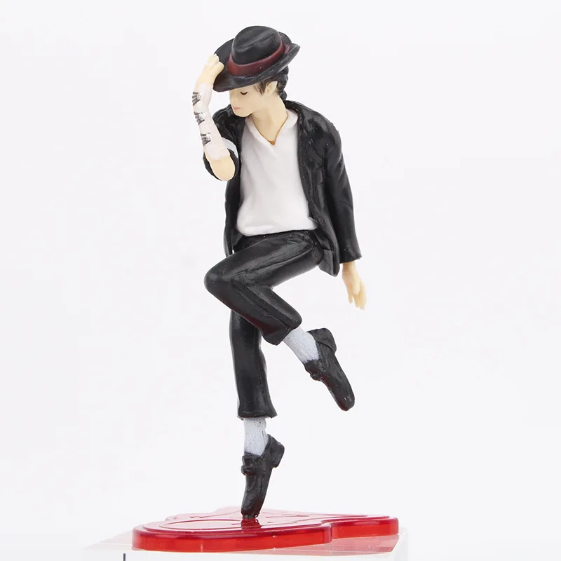 5 pezzi/set Michael Jackson PVC modello giocattoli Action Figure Collection ornamenti per bambole