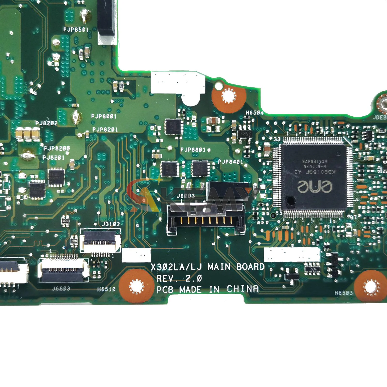 Placa base para ordenador portátil X302LA para ASUS VivoBook X302L X302LA X302LJ placa base para portátil con CPU I3 I5 I7 100% pruebas OK envío rápido