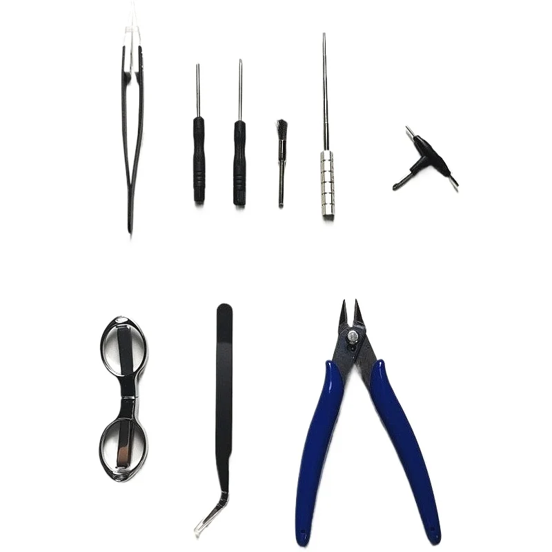 Atomizer Tool Kit Heating Wire Coil Rod DIY Multifunctional Ceramic Tweezers Set for Rebuild RDA RDTA RTA Tank Atomizer