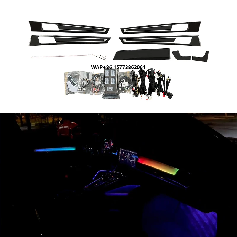 

971 Car Modification Upgrade Interior Atmosphere Lights Door Lights for 2017-2023 Panamera