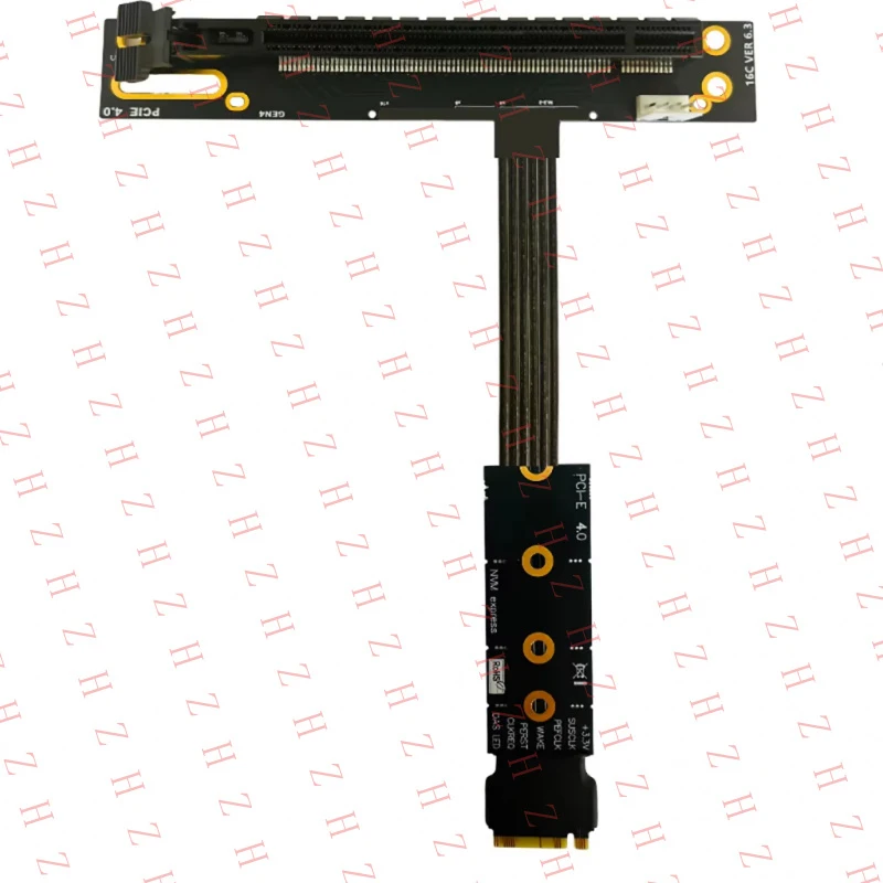 

P+ M.2 PCIe CPU NVME Cable for X4 to SATA Card es Power Cable M2 Drives x16 Adapter