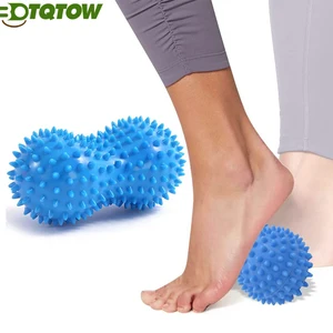 Erdnussmassagebugel für eine tiefe Muskelmassage, Doppel -Lacross, Rollball, Physiotherapie, myofasziale Freisetzung, 1pc 10 Hauptmassageverkäufe des Mahlens - №1