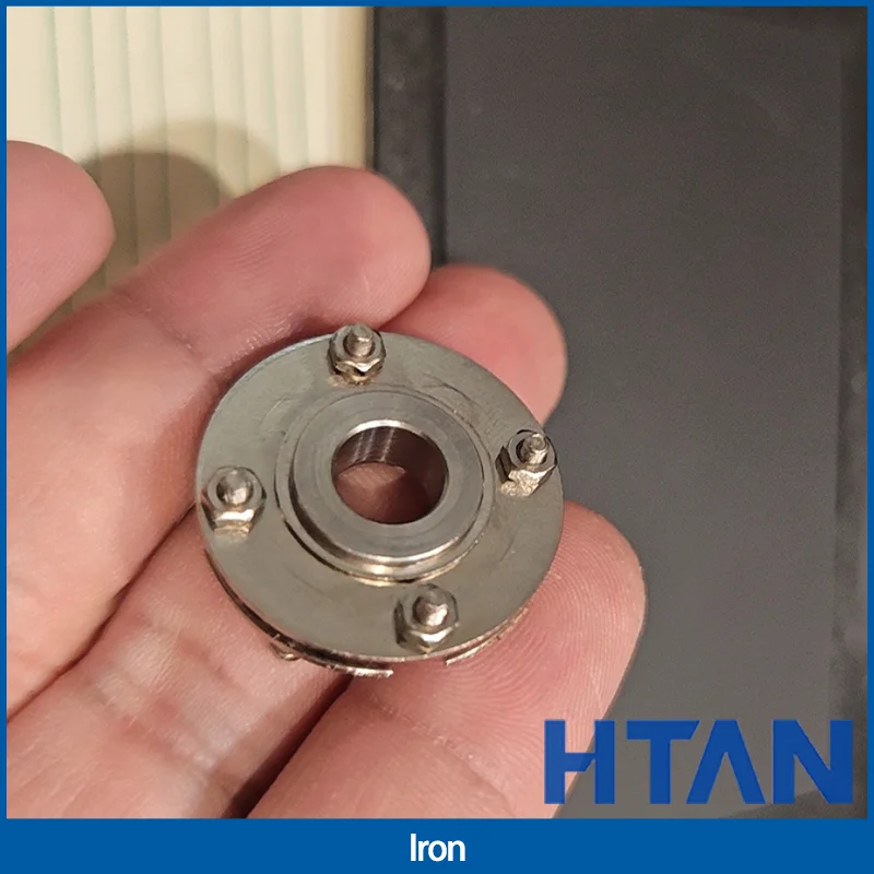 

2pcs 360 Degree Rotatable Flat Axis Damper Hinge Hollow Flat Circular Damper Can Freely Stop Moving Iron Hinge