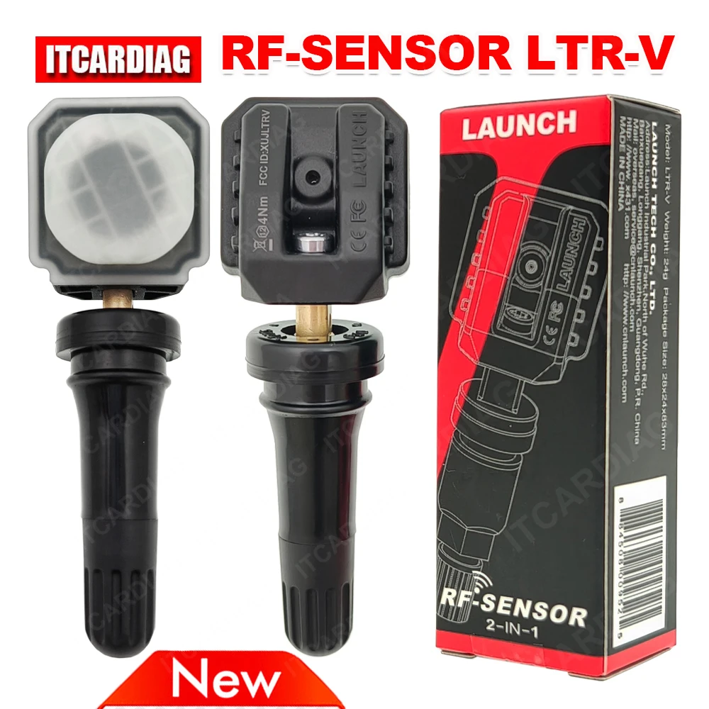 

LAUNCH RF-SENSOR LTR-V New X431 Sensor LTR05 TPMS 2in1 315/433MHz TPMS Tire Repair Tool TSGUN Tire Pressure Temperature Sensor