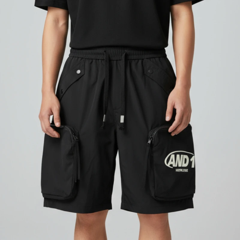 Shorts cargo masculinos de boa qualidade, shorts de praia de verão, calças plus size