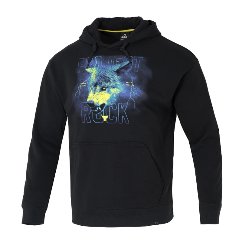 

Мужская толстовка Under Armour, спортивная одежда, фитнес-тренировки, бег, упражнения, повседневная одежда, вязаный пуловер с капюшоном 1380152-001