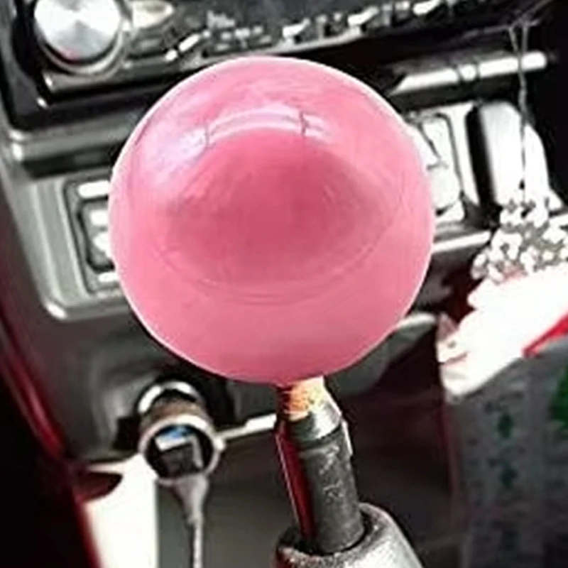 A2UC Universal Fit Acrylic Shifts Knob Upgrades Stylish Acrylic Gear Shifts Handle for Manual In Bright Color Choices