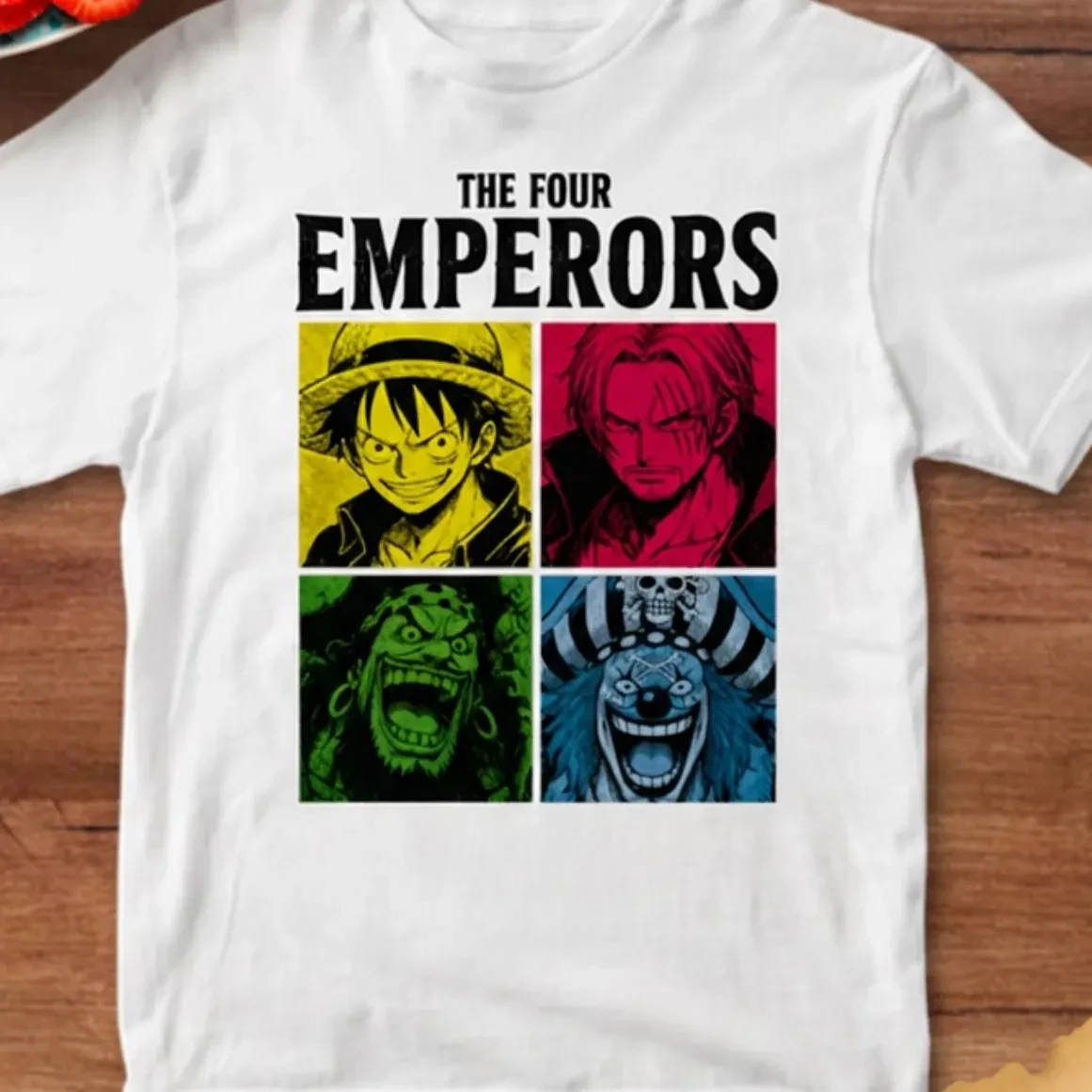 Zoro One Piece Japanese Shirt Pirate Anime Roronoa Zoro Shirt, Kanagawa Wave Hokusai Straw Hat Pirates Manga Shirt Mugiwara Tee