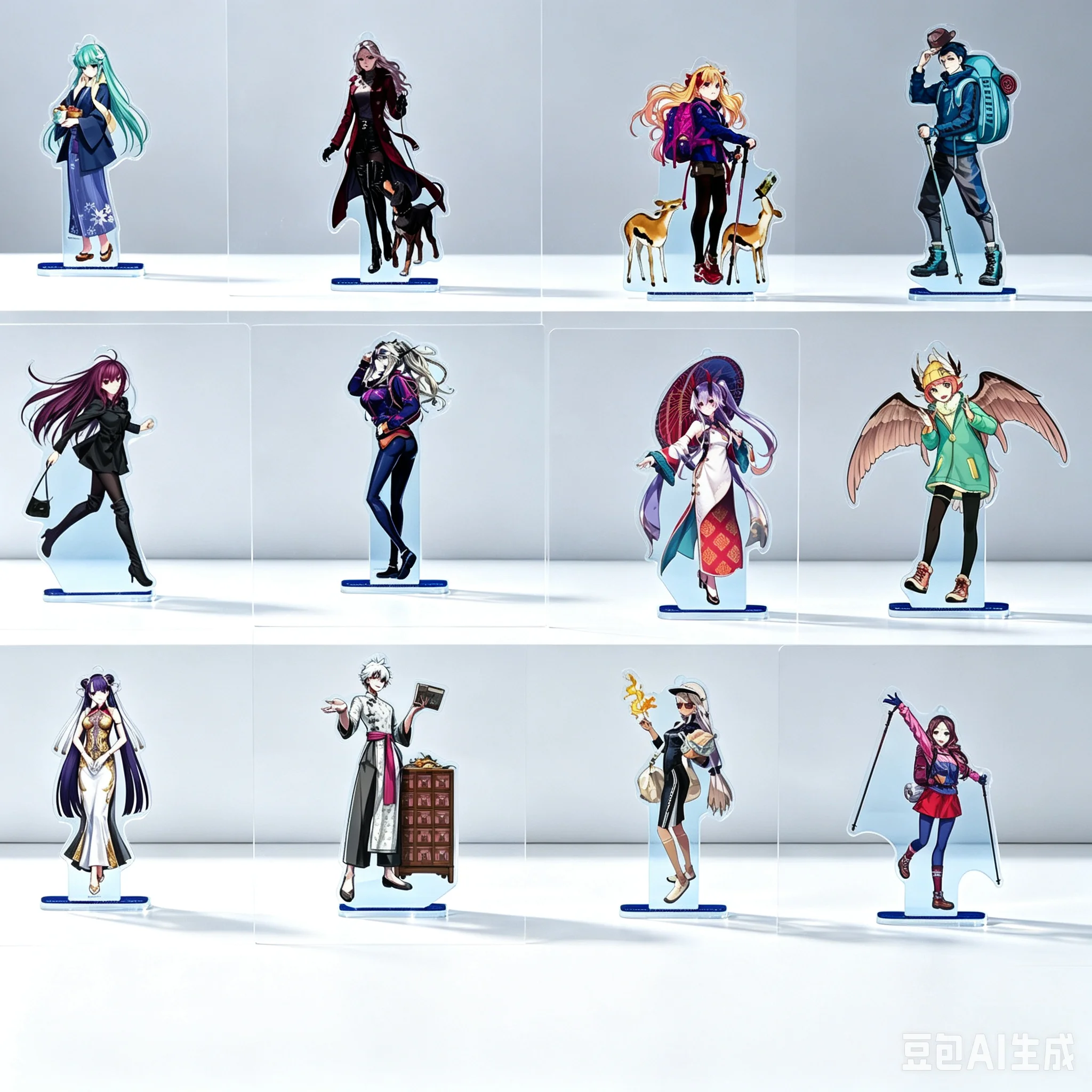 15cm Anime High Definition Images Acrylic Stand Model Fate/Grand Order Bookshelf Decoration Lovely Products As A Gift Keychain