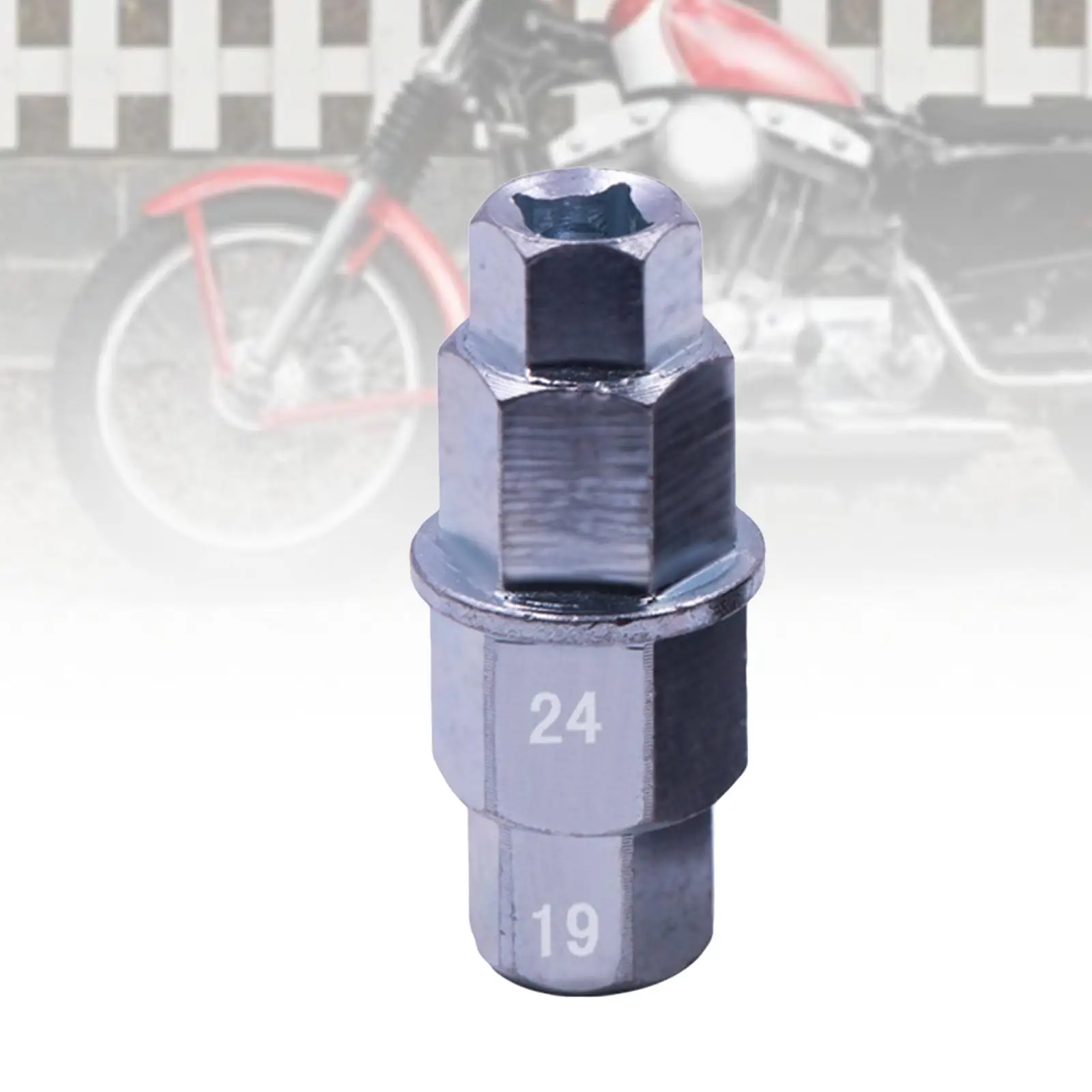 

Hex Axle Tool for Motorcycle Removal Tool Wheel Axle Hex Repair Multipurpose