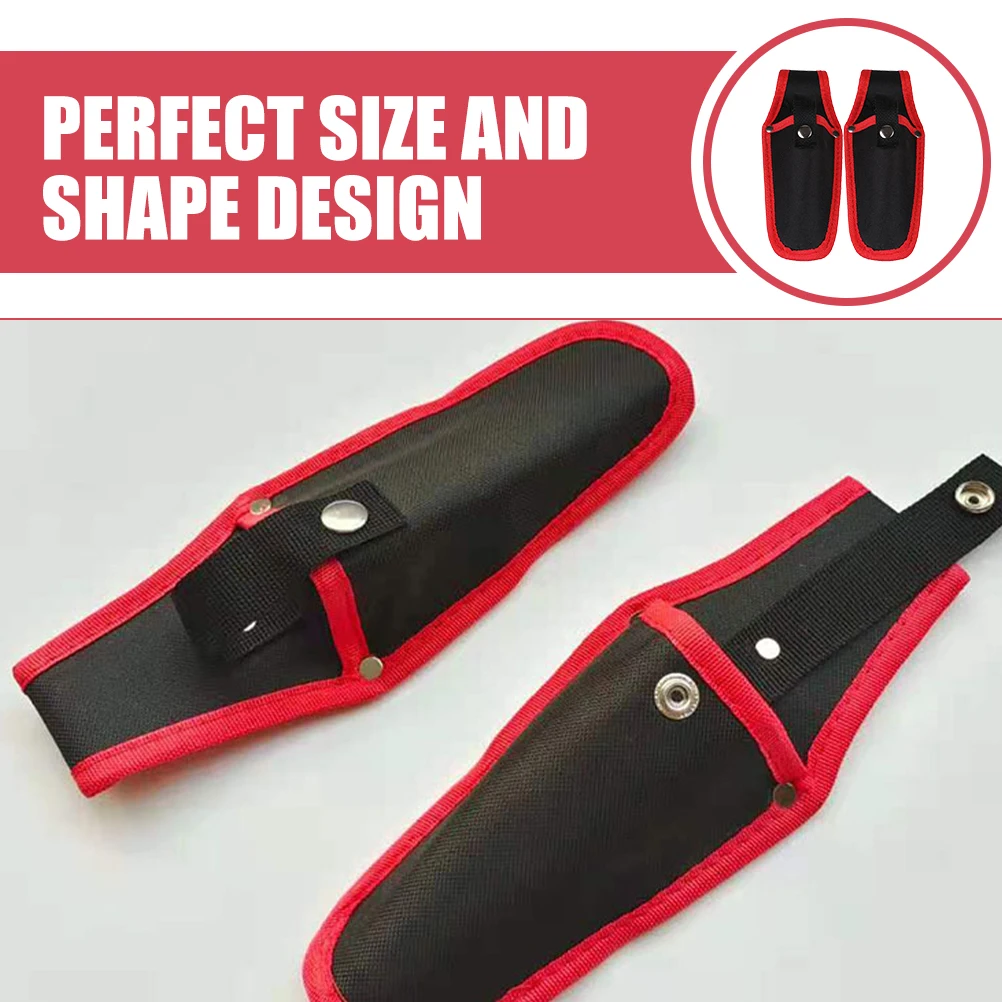 

2Pcs Scissor Sheaths Canvas Covers Garden Pruner Holsters Durable Protective Case for Gardening Tools Comfortable and Stylish