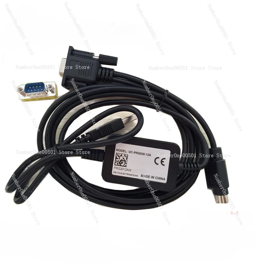 Original Delta PLC download line/communication/programming cable conversion serial port usb UC-PRG020-12A