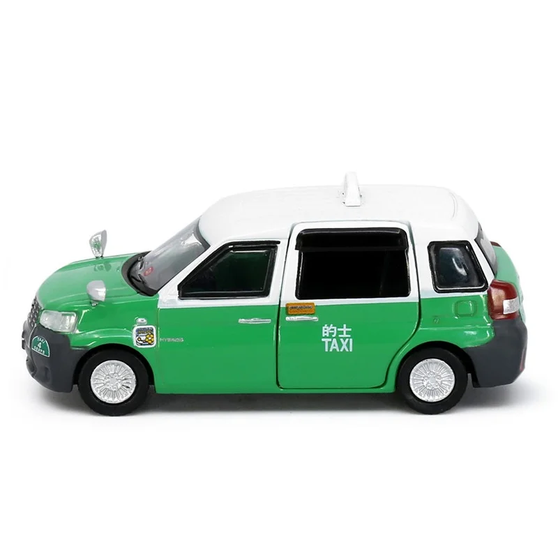 Tiny 1:64 Comfort Hybrid Taxi Diecast Simulation Model Cars Toys