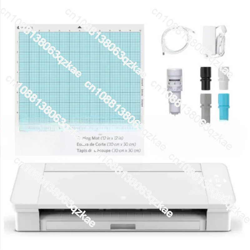 Cameo 4 with Bluetooth, 12x12 Cutting Mat, Autoblade 2, 100 Designs and Silhouette Studio Software - White Edition