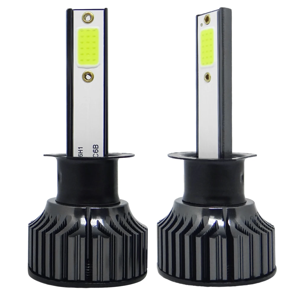 H4 H7 H11 Bulbs 36W 6000LM High Brightness 9V-36V P1 LED Headlight Conversion Kit IP68 Waterproof Pack Of 2