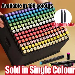 2023 12-262PCS Colores Korean Stationery Markers Pen Set Painting Brush Drawing Manga Highlighter School Art Supplies For Artist