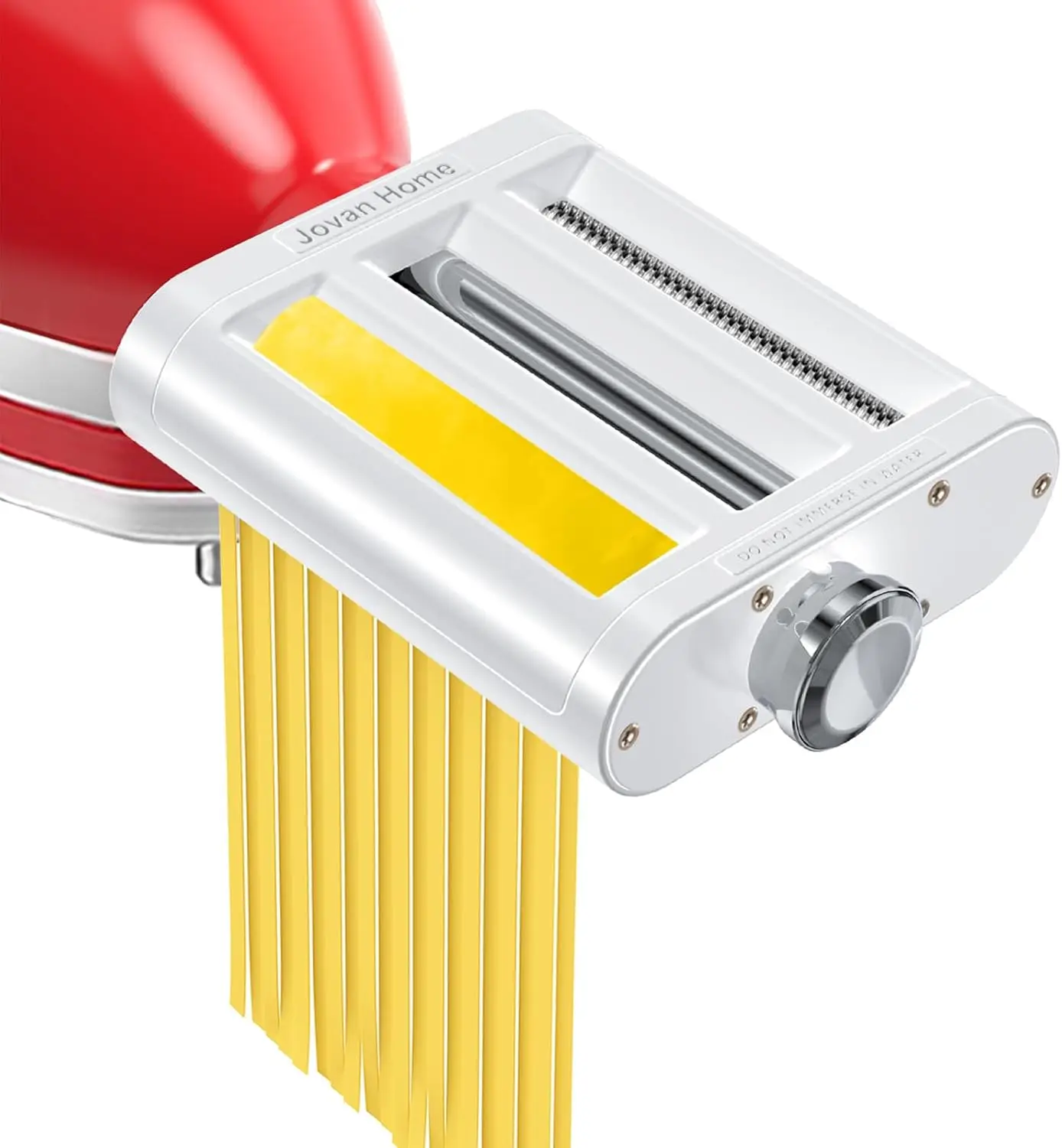 

3-in-1 Pasta Maker Attachment for Stand Mixers with Roller and Cutters, Easy to Use