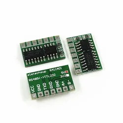 3PCS R411B01 5v mini auto switch rs485 to ttl 232 board rs232 to 485 module serial port sp485 to replace max485