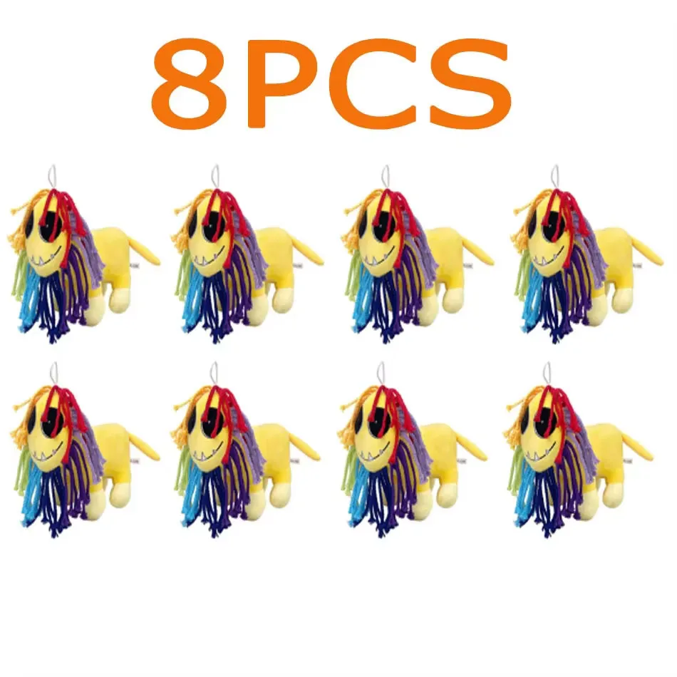 ตุ๊กตาป๊อปปี้พิอานอซอรัส 1/8 ชิ้น ตุ๊กตาการ์ตูนจากเกมฝันร้าย ยาร์นาบีส์ ตุ๊กตาสิงโต ฮักกี้ วักกี้ ตุ๊กตาผ้าเนื้อนุ่ม หมอนตุ๊กตา สำหรับเด็ก