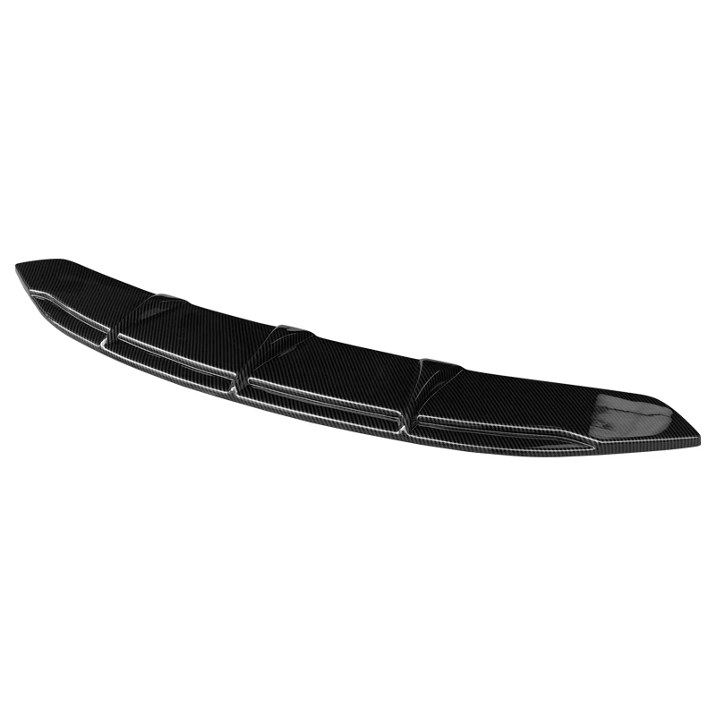 Car Accessory Front Bumper Splitter Lip Body Kit Spoiler Chin Plate Black ABS For Mercedes Benz B-Class W246 B200 B180 2009-2023