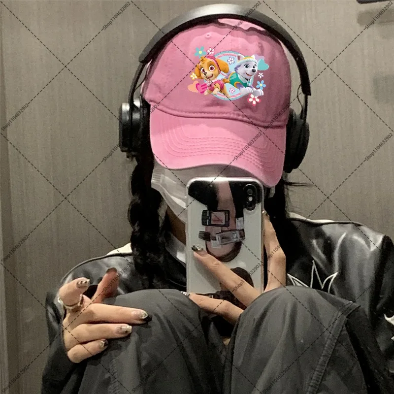 Paw Patrol Adult Adjustable Baseball Caps Women Men Fashion Vintage Hats Cartoon Anime Graphic Print Summer Sun Hat Party Gifts