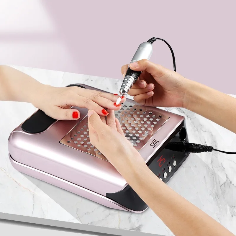 

Woman Electric Nail Sander Professional Nail Equipment Accessories Drill Manicure Cutter Machine Manicure Nails Vacuum Cleaner