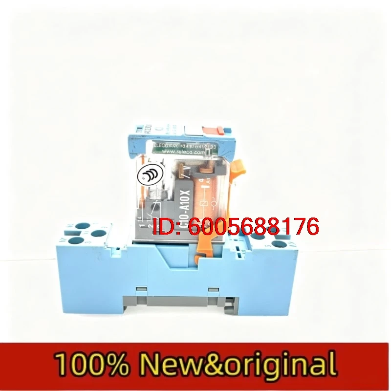 10PCS Authentic RELECO C10-A10X DC24V AC230V S-10 base 5-pin