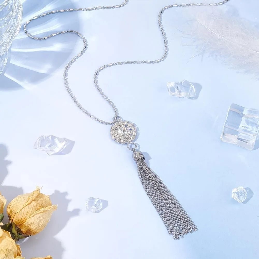 Tassel Pendant Brass Tassel Charms Pendants Small Hole Tassel Charms for DIY Necklace Bracelet Earring Jewelry Making