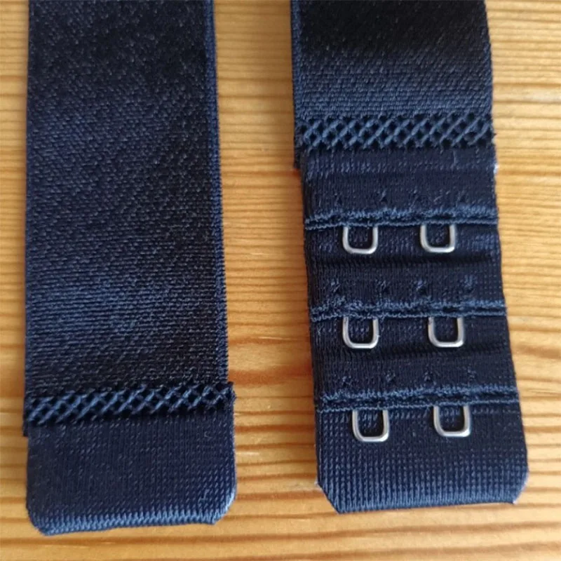3PCS 2 Hook Bra Extender Women Elastic Bra Extension Strap Hook Clip Expander Adjustable Belt Buckle Intimates Accessories